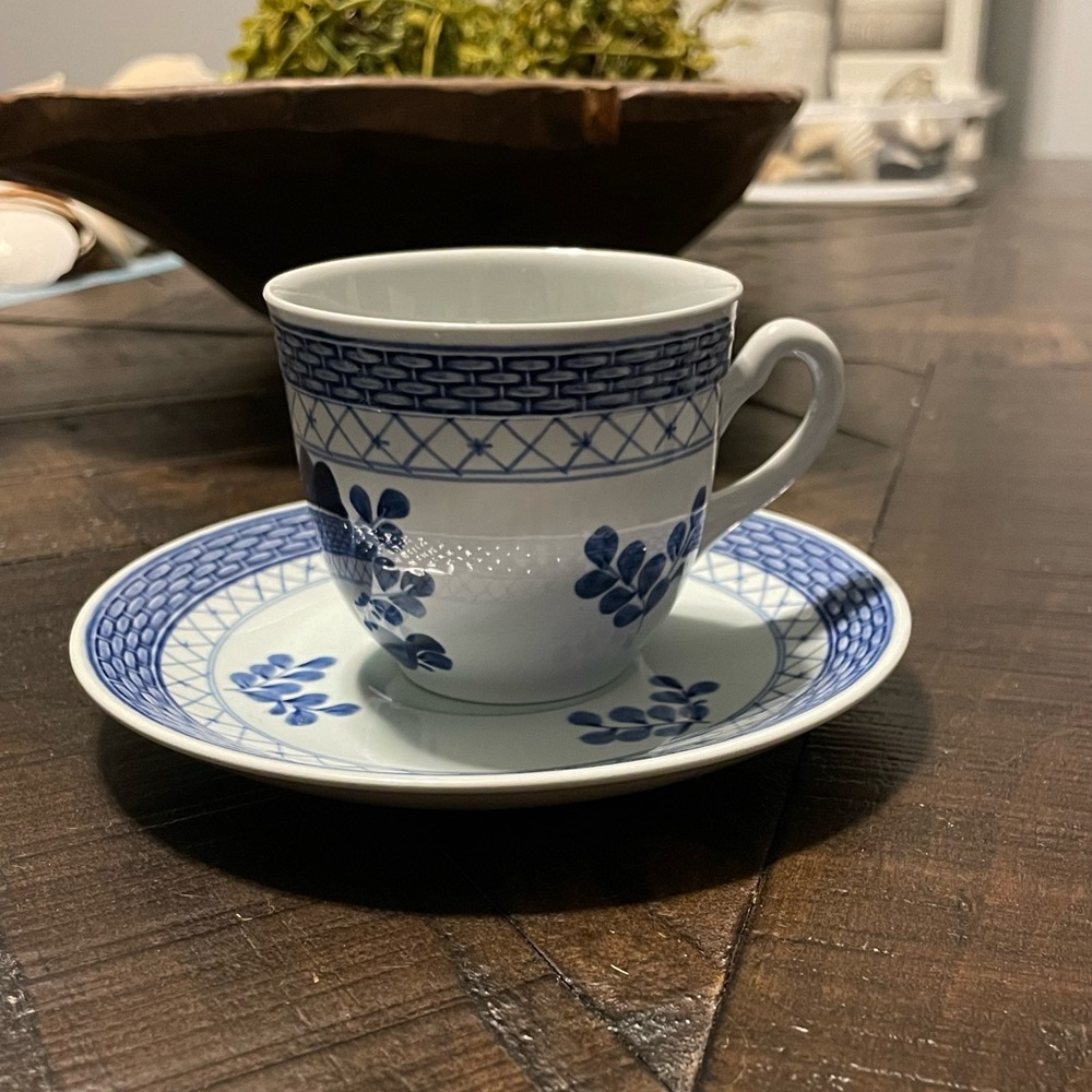Royal Copenhagen 1960 Denmark coffee cup and saucer
